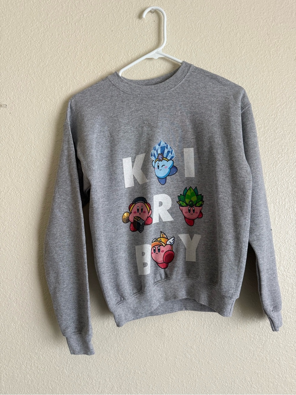 Gray Kirby Crewneck Sweatshirt